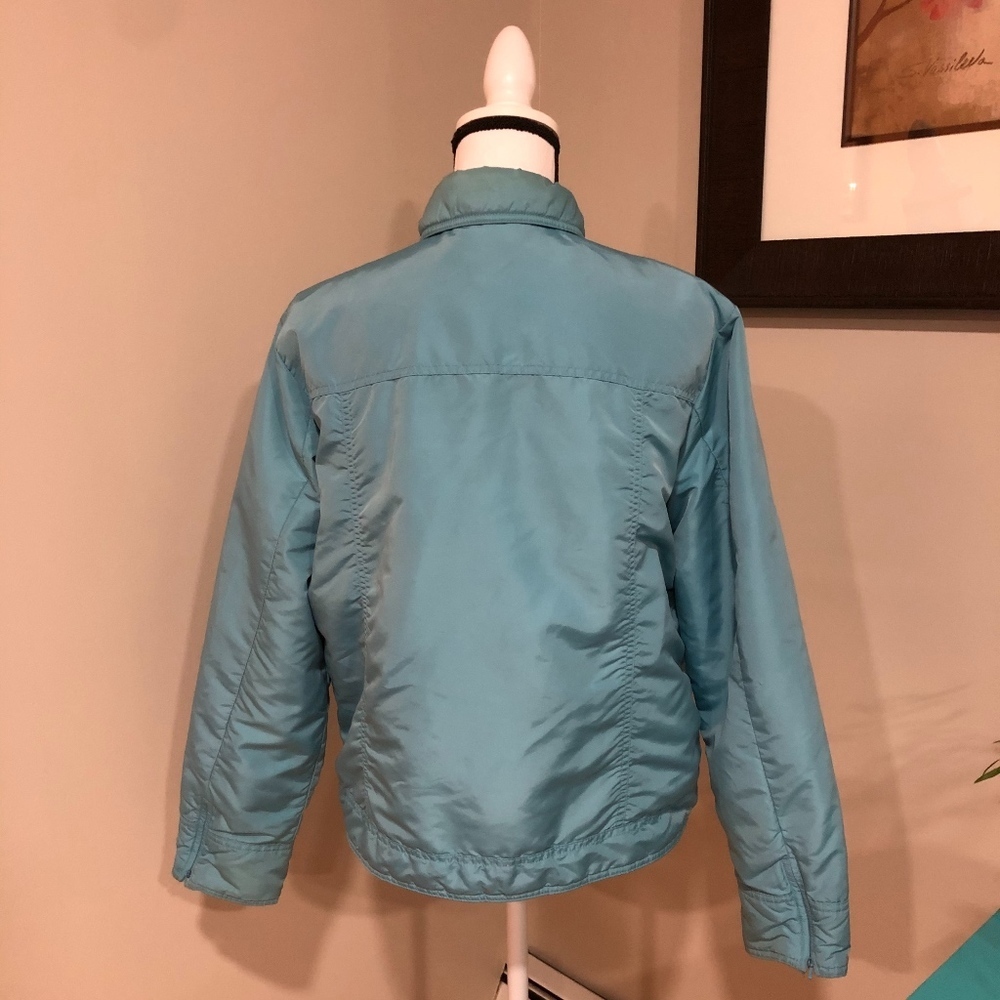 **Gap* Blue Button Down Jacket Coat Size L - image 4